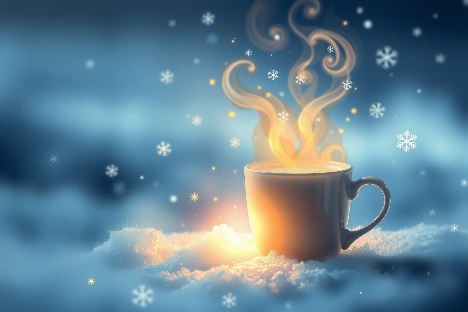 Sognare bevanda calda in inverno simboleggia conforto e rinascita interiore.