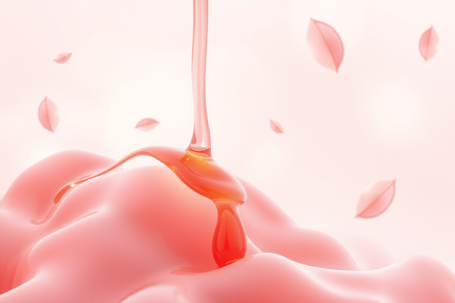 Sognare miele di rosa che cola simboleggia dolcezza e amore profondo.
