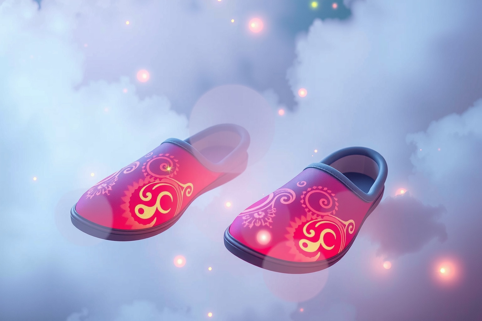 Sognare pantofole decorate simboleggia comfort con creatività e personalità.