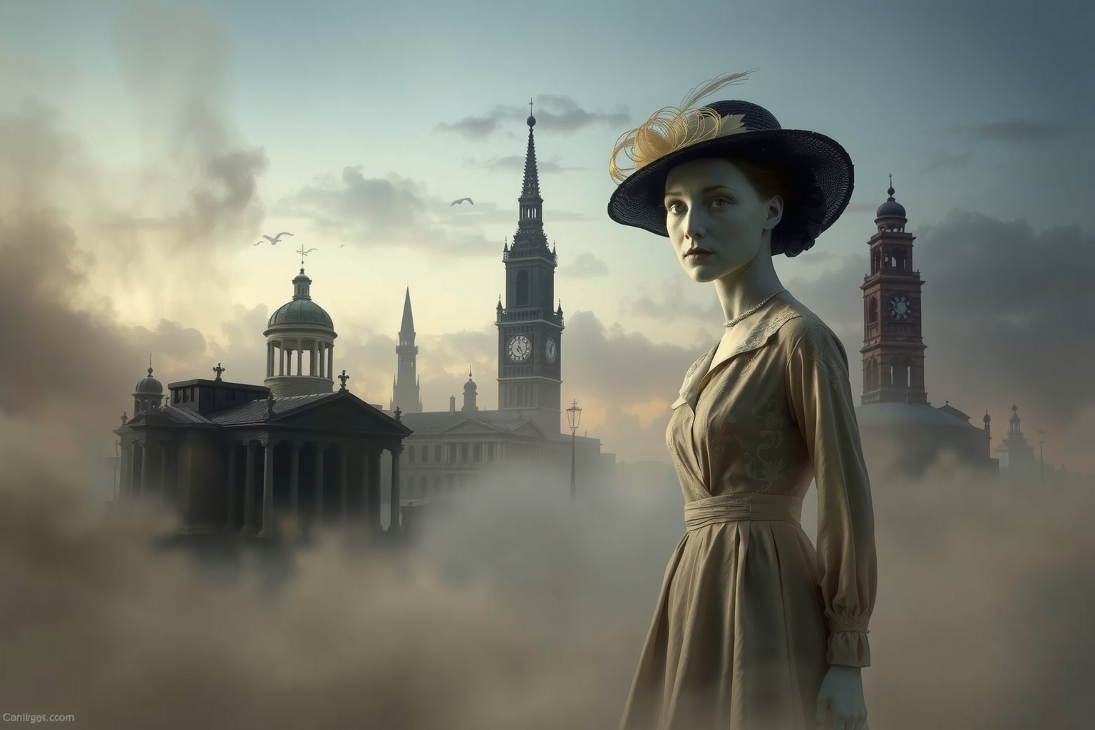 Sognare un borghese storico riflette desideri di sicurezza e status sociale.