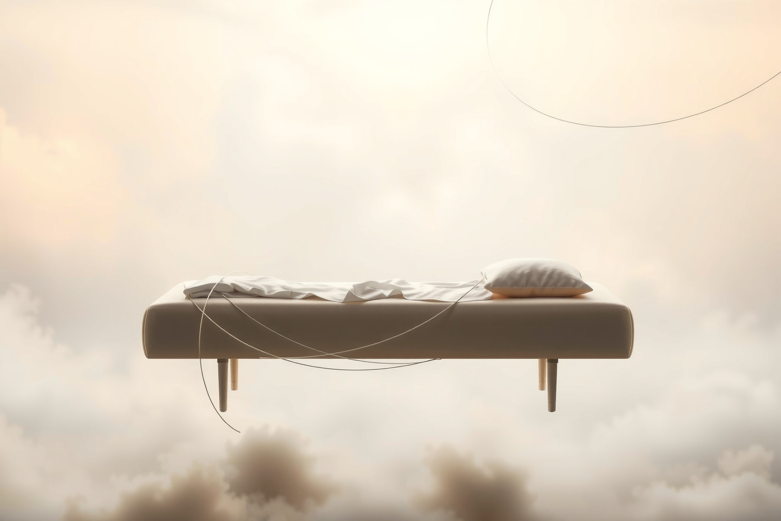 Sognare un letto nuziale semplice simboleggia autenticità e purezza.