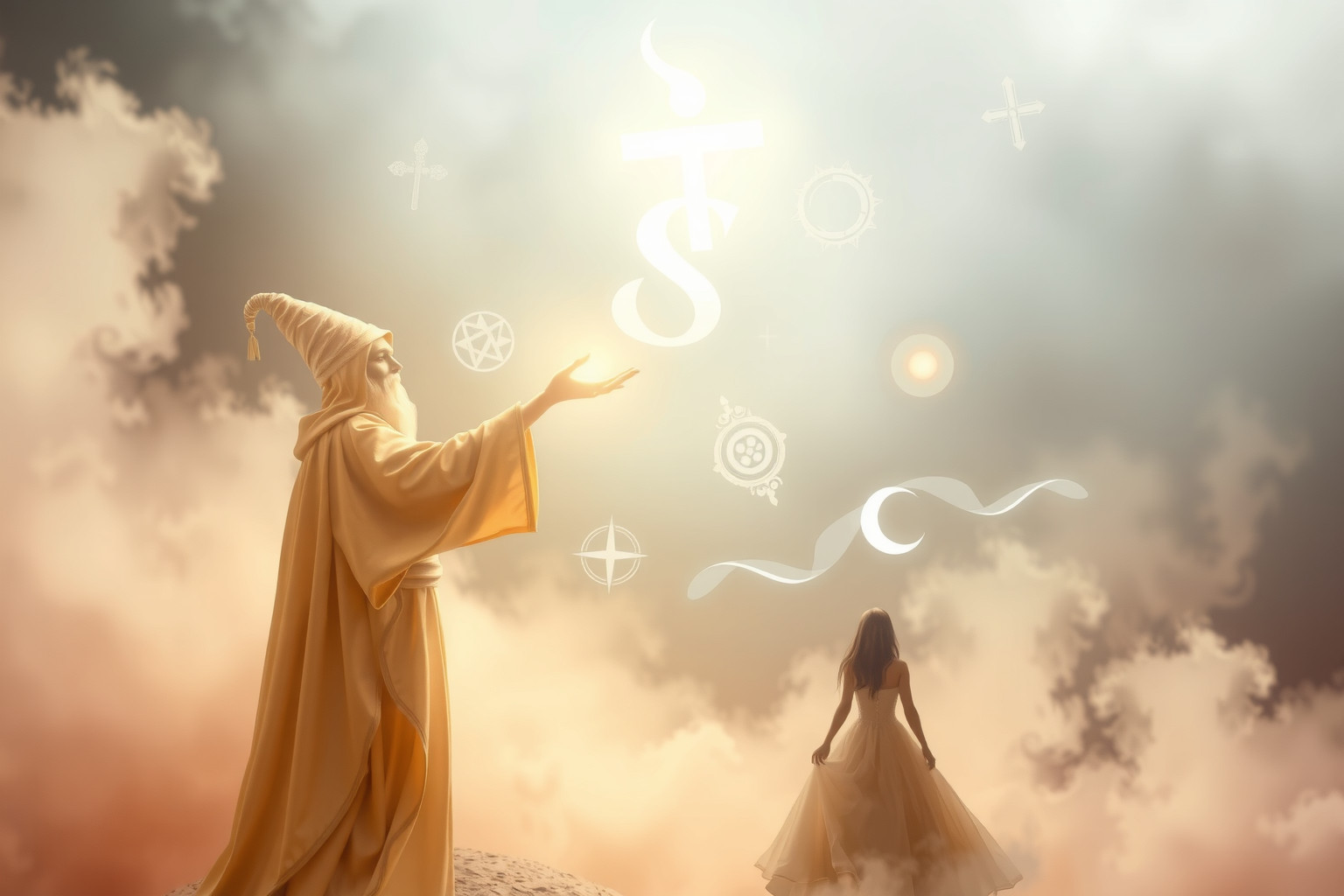 Sognare un mago che salva indica desiderio di aiuto esterno.