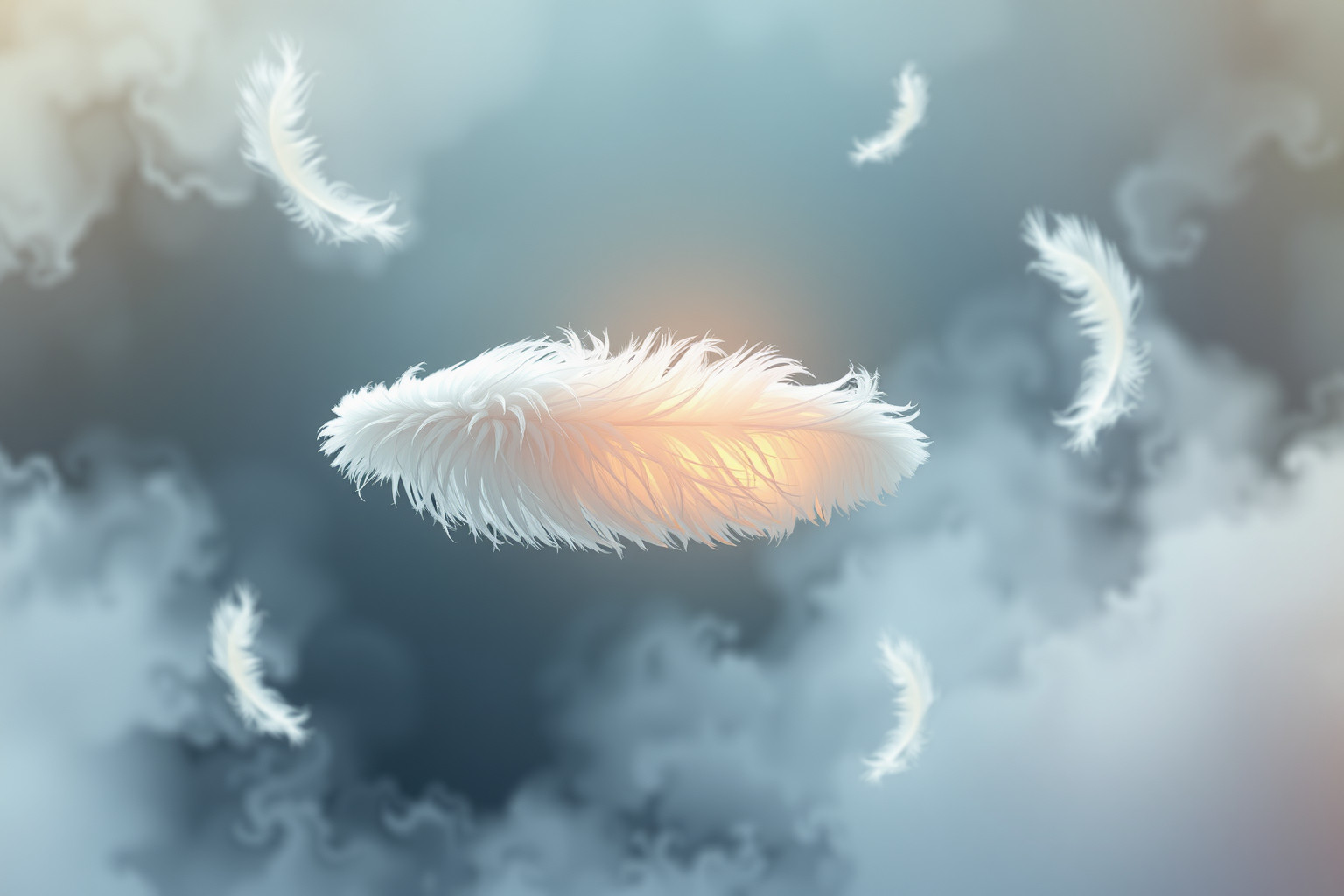 Sognare un piumone di piume simboleggia leggerezza e elevazione spirituale.