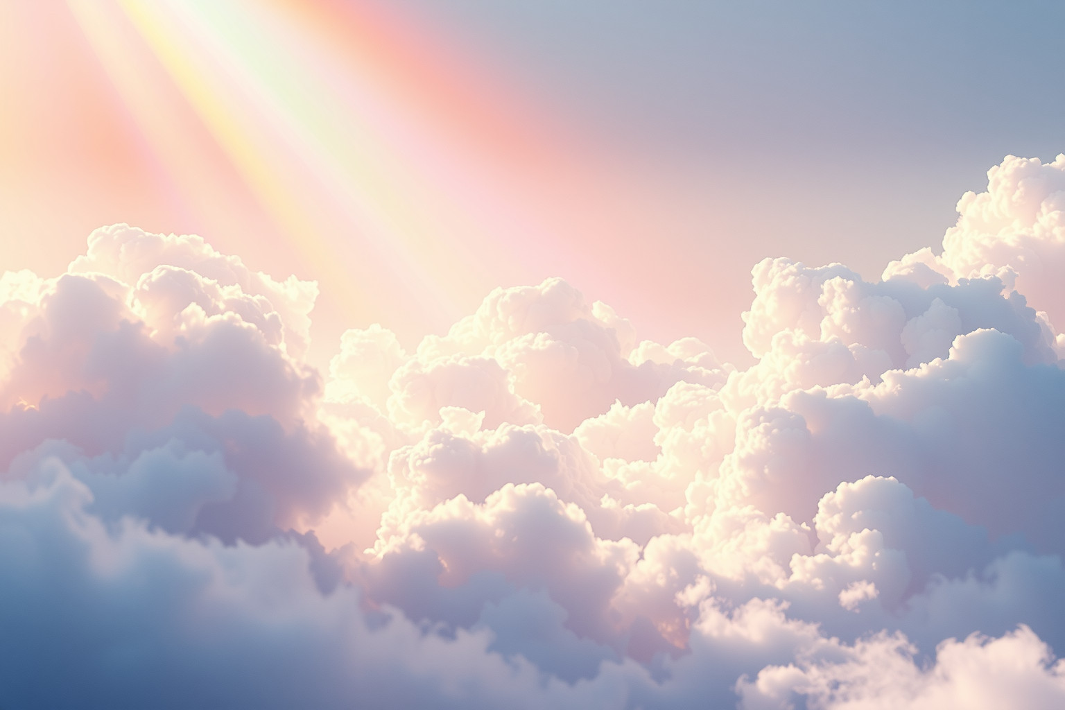 Sognare un raggio arcobaleno simboleggia armonia tra diversità.