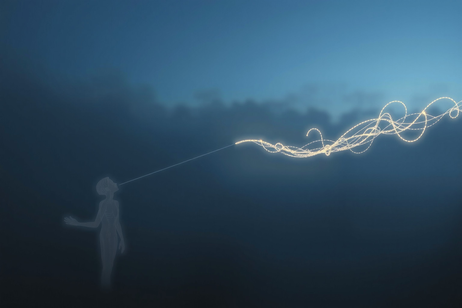 Sognare un sospiro esprime il desiderio nascosto di connessione sociale.