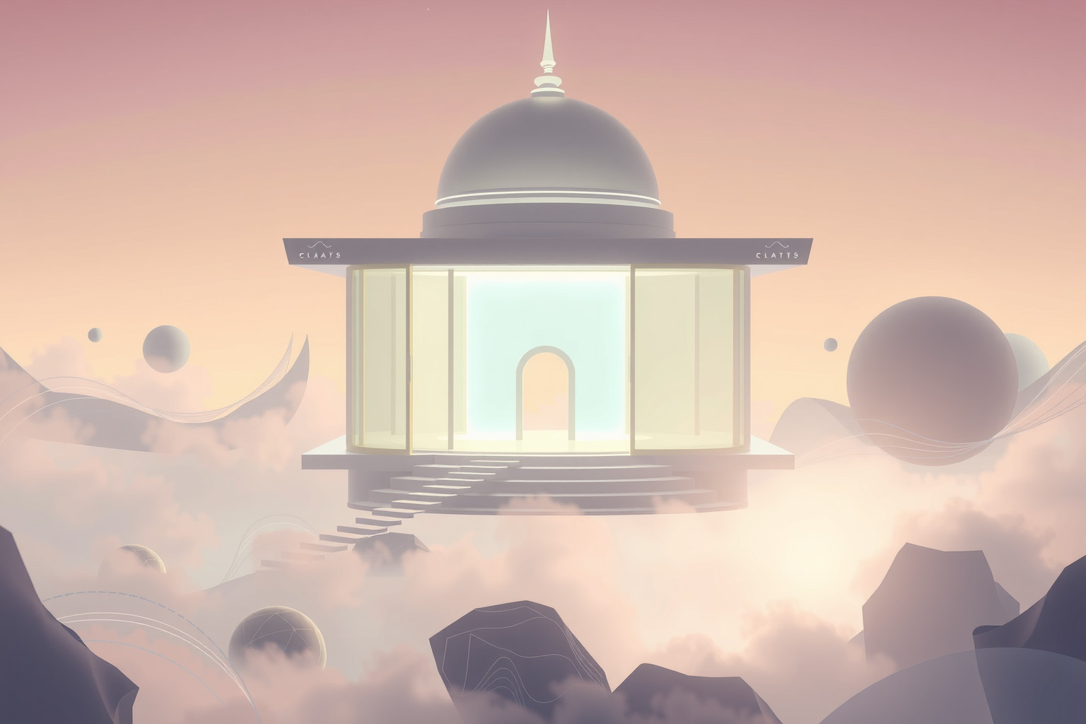 Sognare un tempio moderno riflette il bisogno di spiritualità attuale.