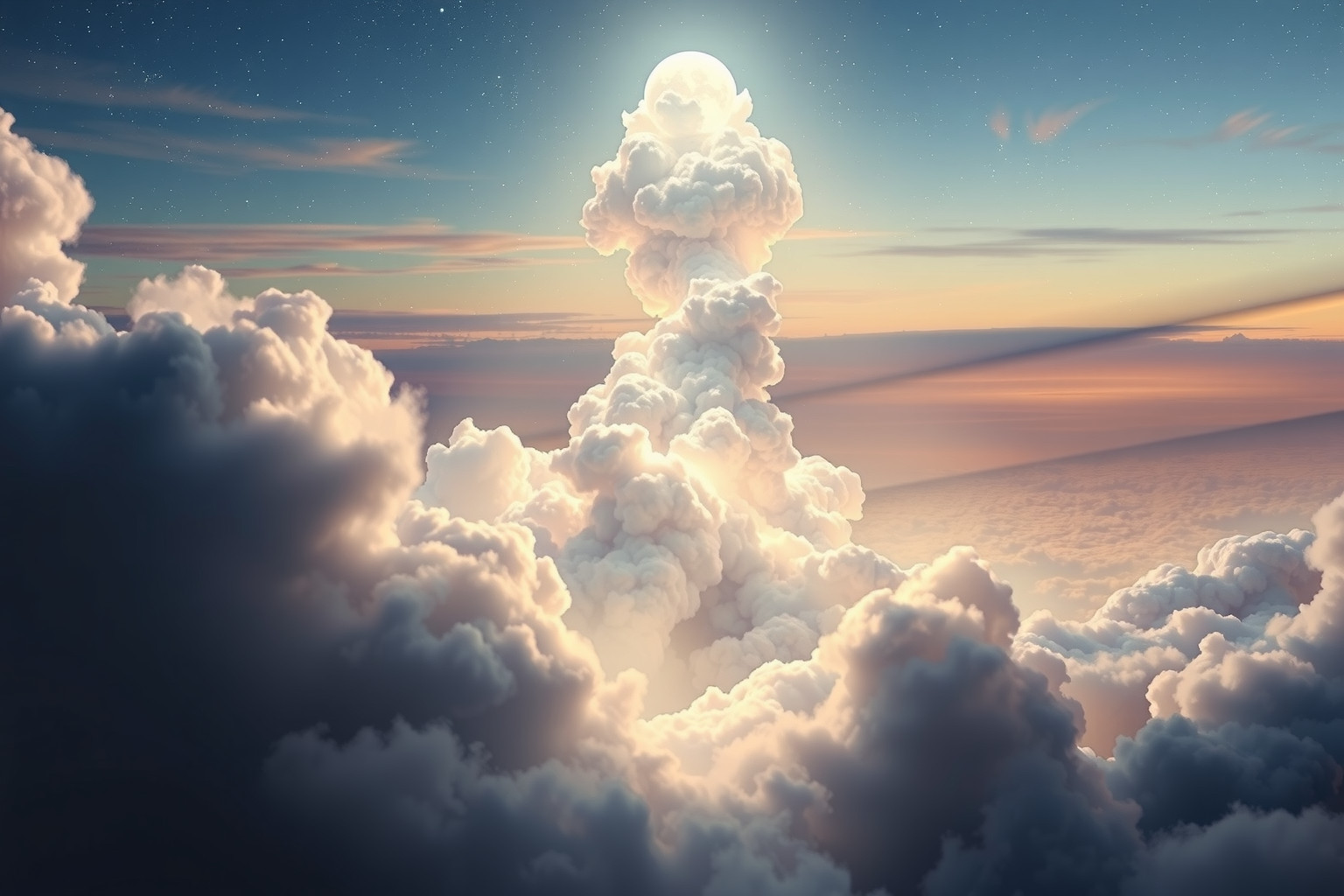 Sognare un titano nel cielo simboleggia ambizioni e forza straordinarie.
