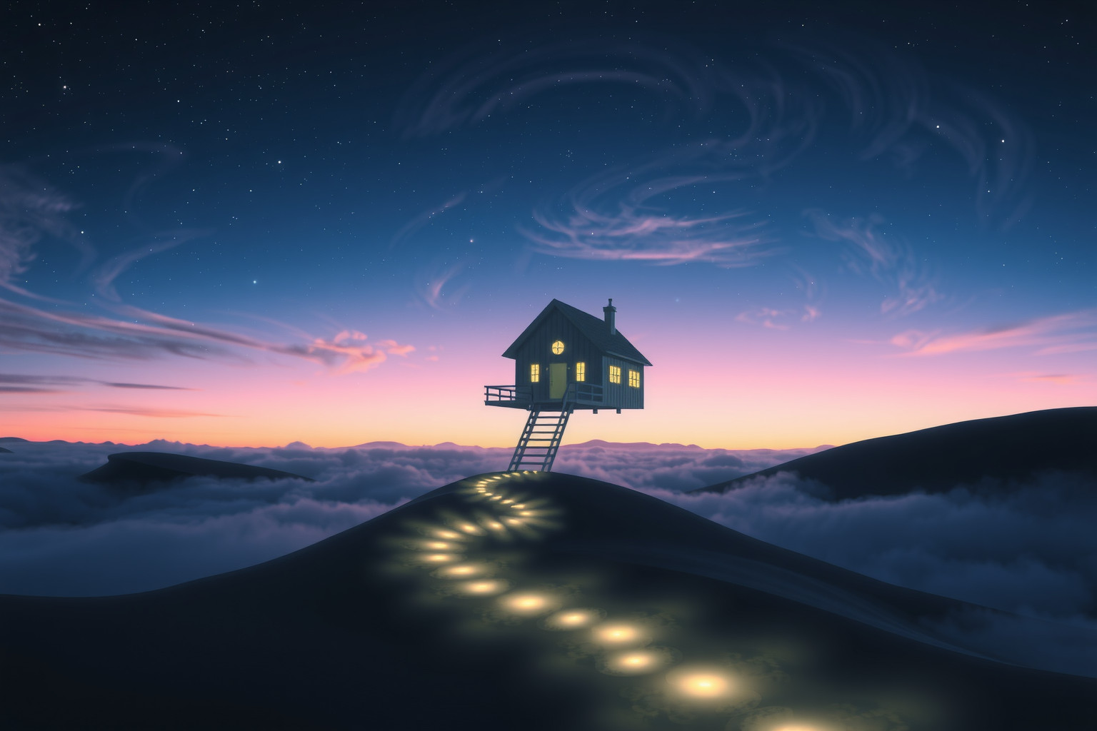 Sognare una cabina simboleggia rifugio e introspezione dopo viaggi.