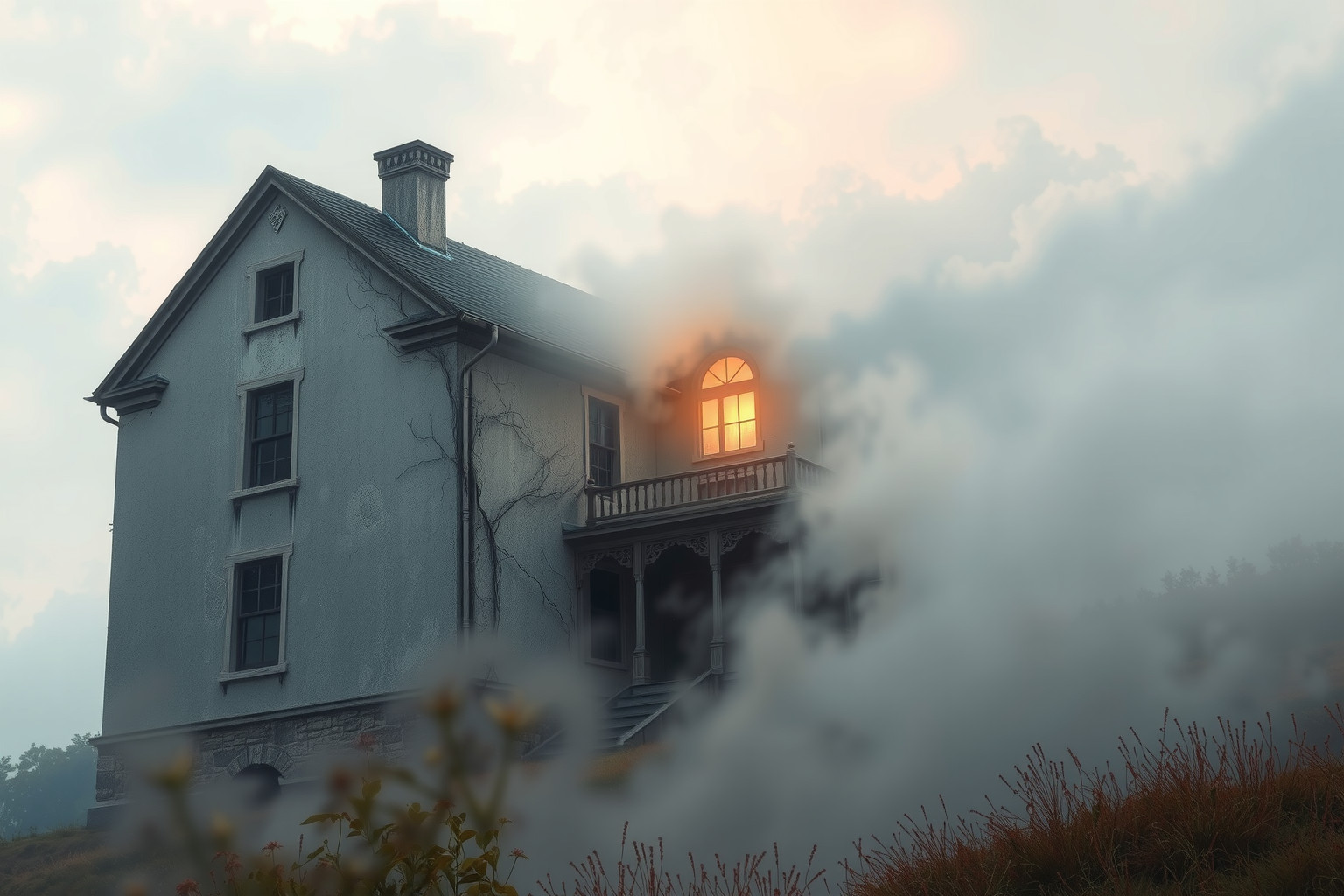 Sognare una casa vecchia riflette spesso paure e memorie nascoste.