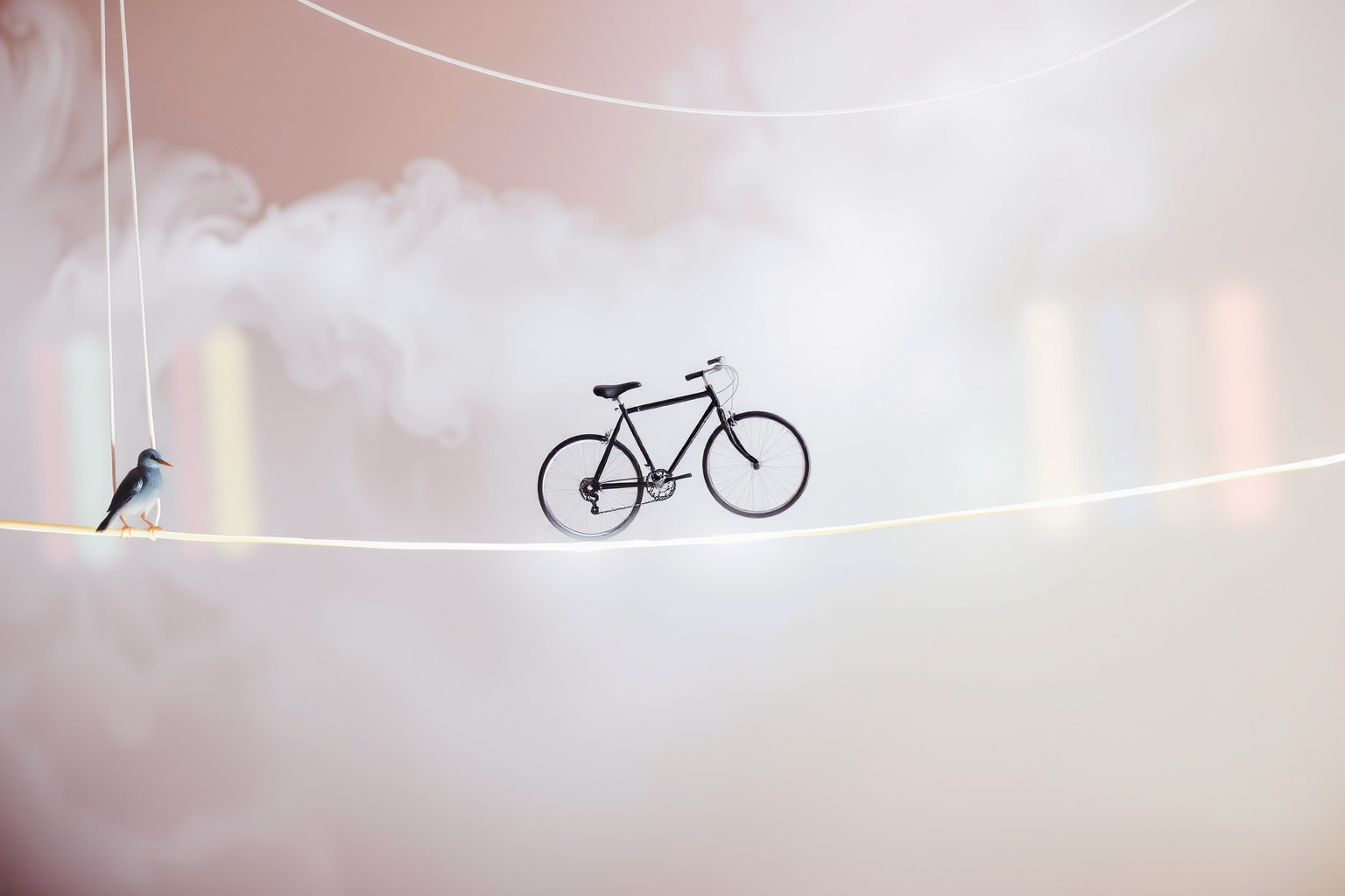 Sognare collisione in bici indica perdita di equilibrio emotivo imminente.