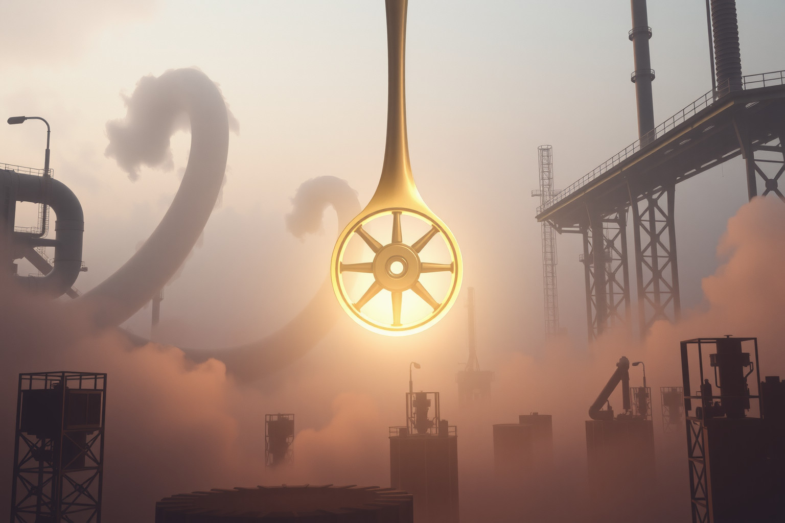 Sognare ruota a cucchiaio industriale simboleggia progresso e innovazione.