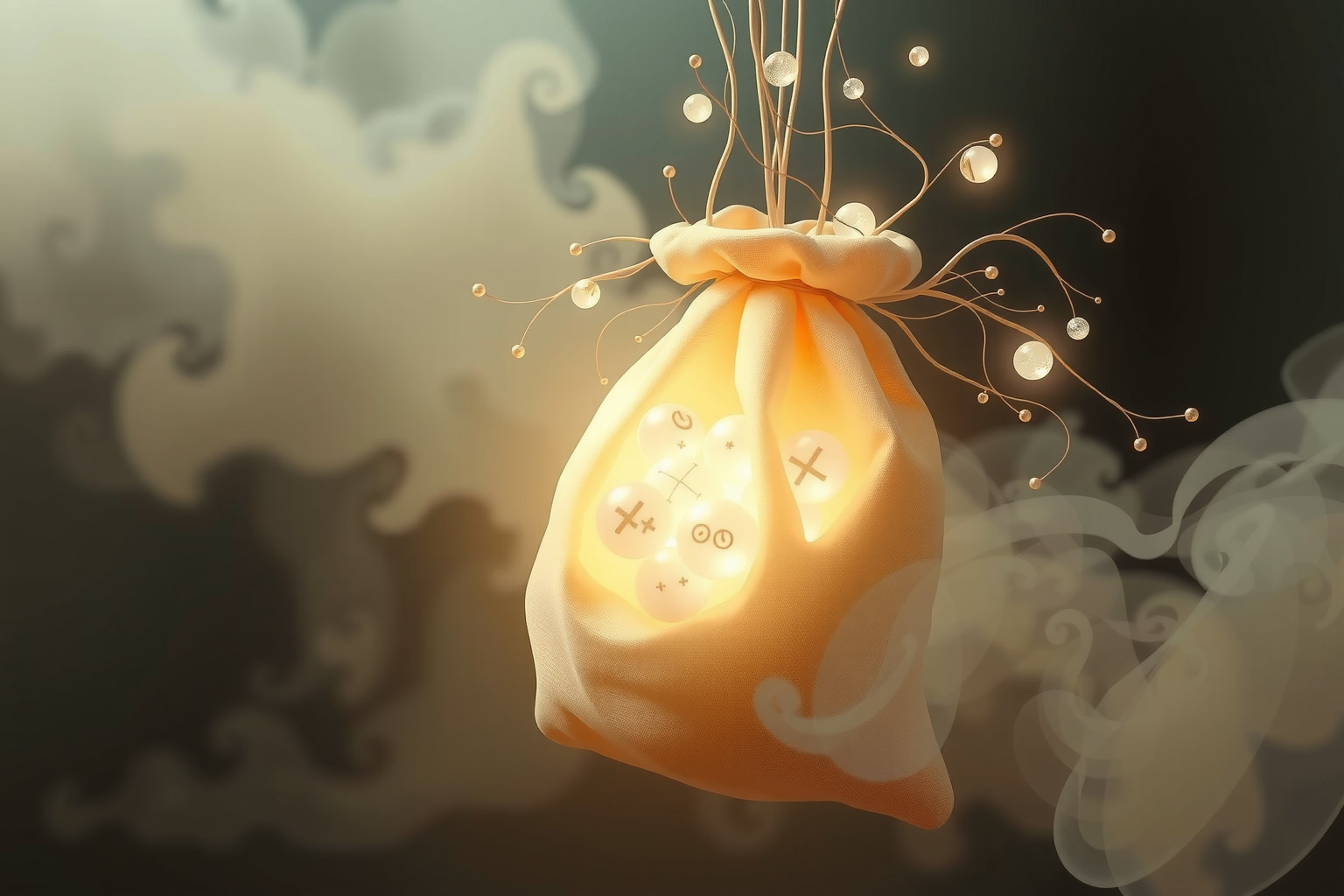 Sognare sacchi pieni simboleggia ricchezza unita a doveri importanti.