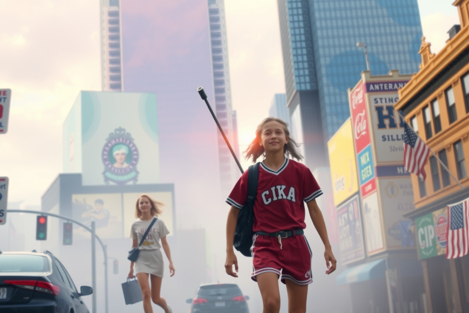 Sognare uno yankee in città americana simboleggia nuove avventure.