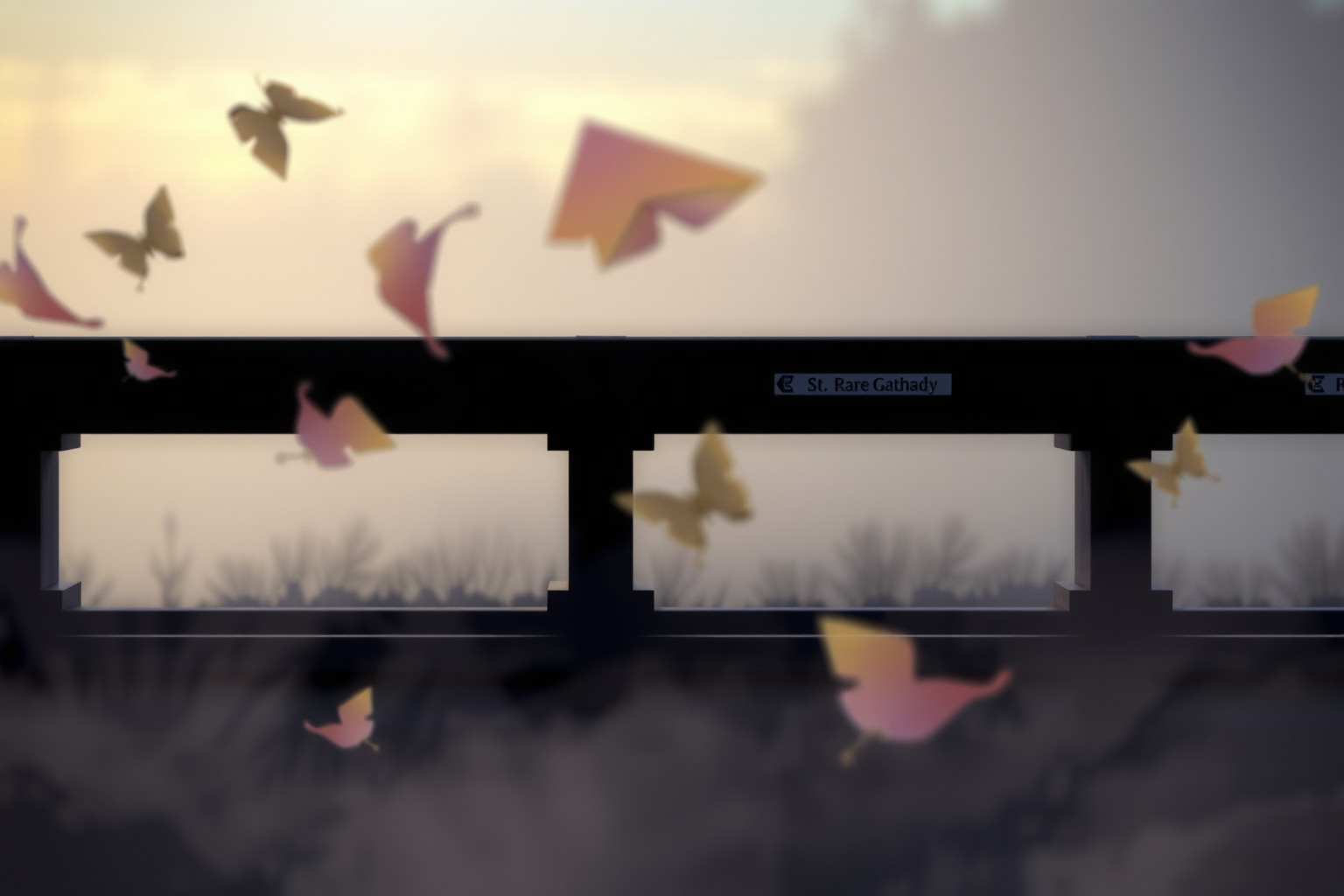 La barriera ferroviaria nei sogni evoca nostalgie di passati lasciati.