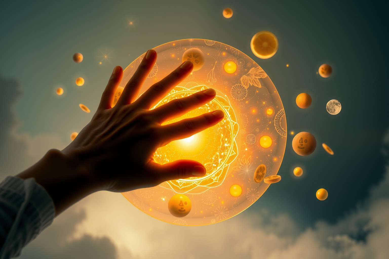 Lucidare un piatto simboleggia nutrimento e prosperità imminente.