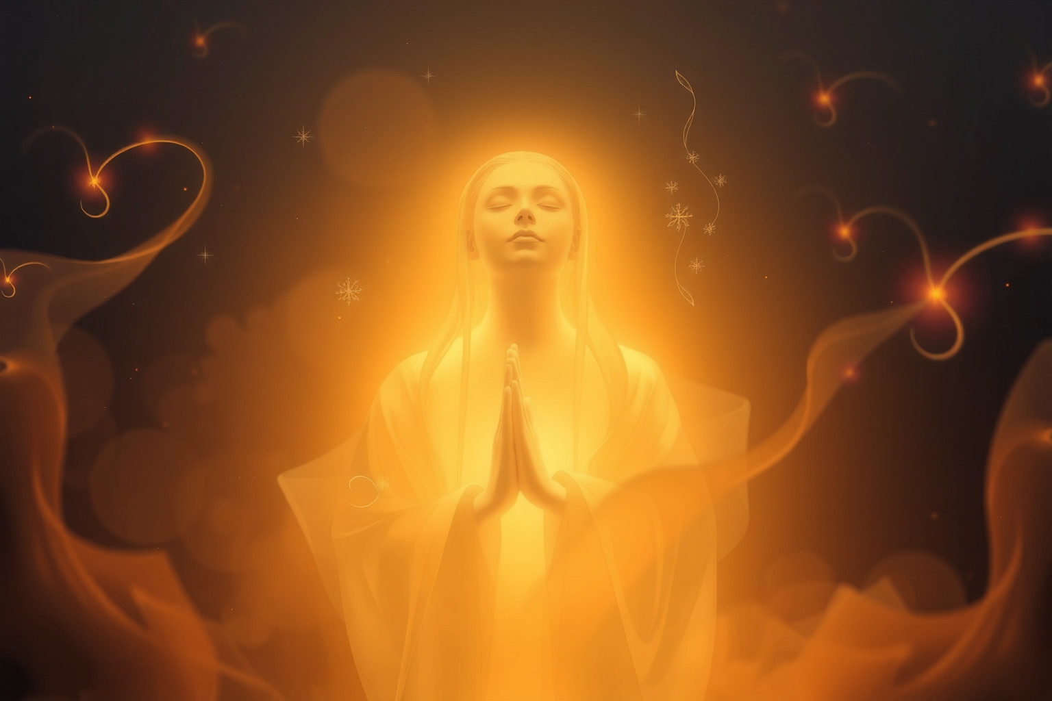 Sognare di adorare simboleggia pace interiore e gratitudine profonda.