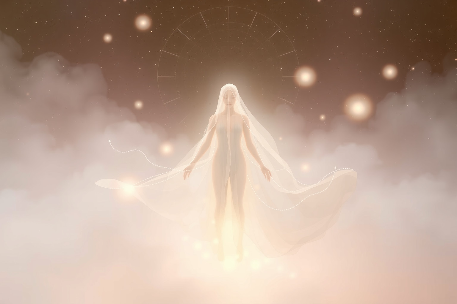 Sognare divinità sconosciuta indica ricerca spirituale e mistero interiore.