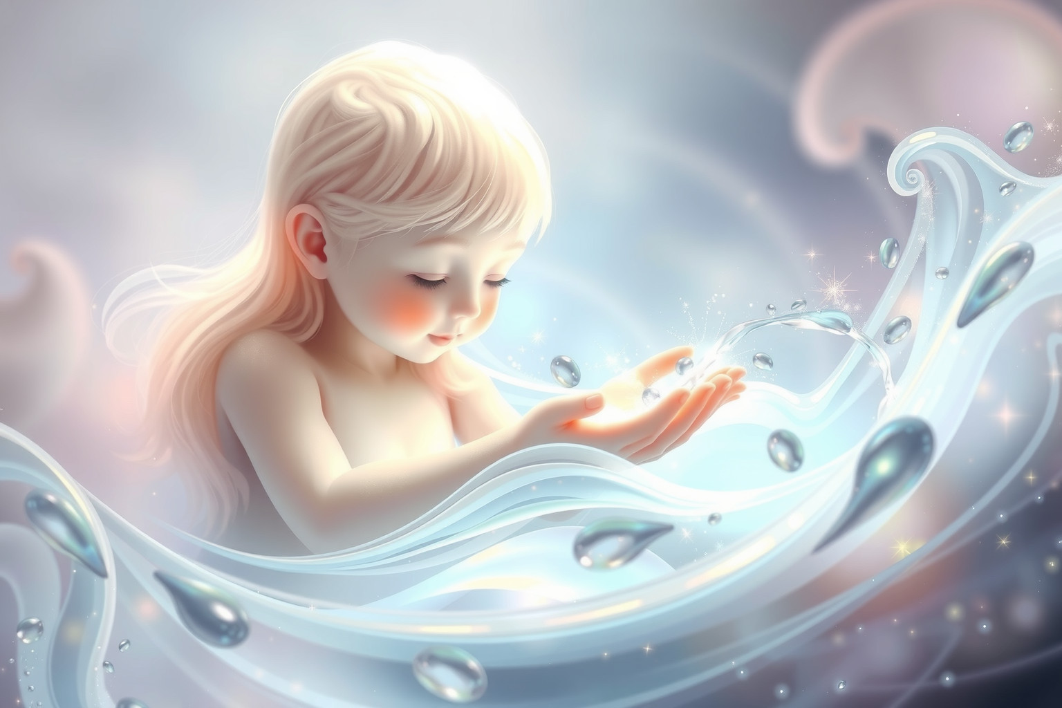 Sognare acqua gioiosa simboleggia purezza e rinnovamento emotivo.