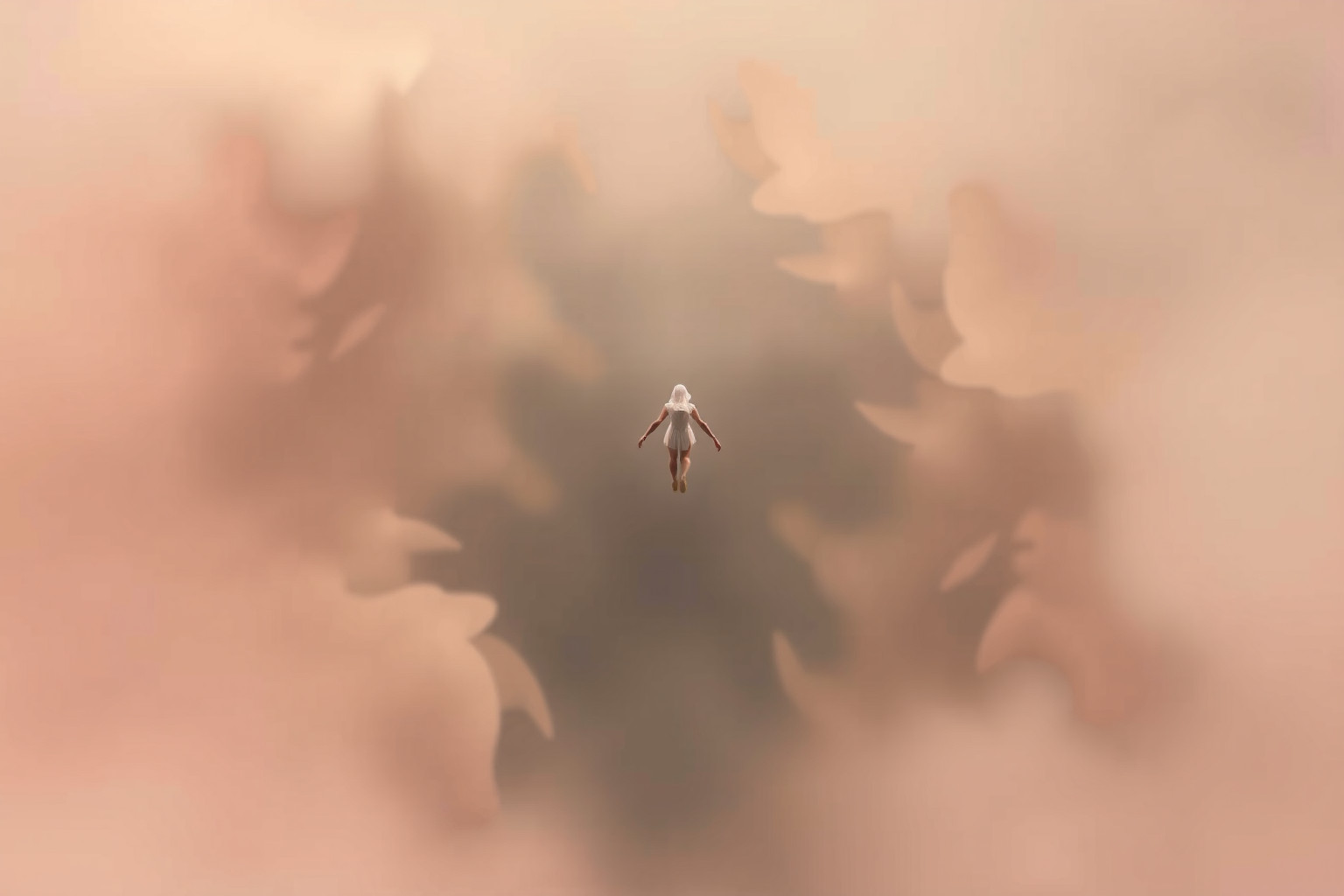 Sognare di cadere senza fine riflette insicurezza e paure profonde.