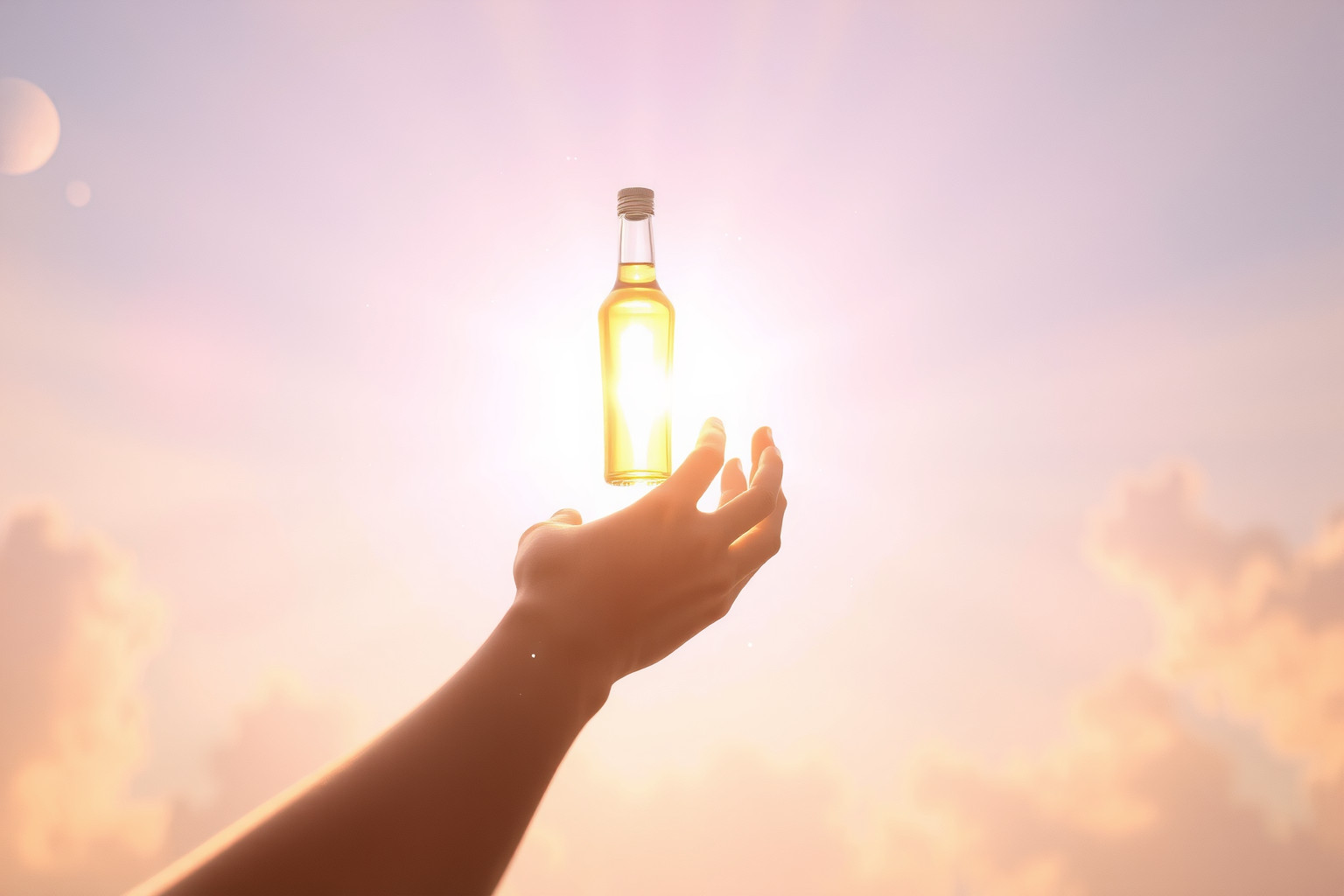 Sognare olio solare simboleggia protezione e desiderio di libertà.