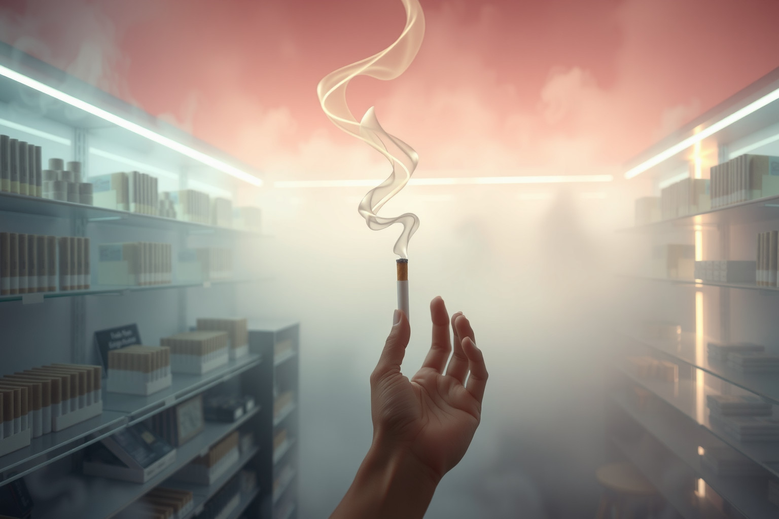 Sognare di comprare sigarette indica desiderio di indipendenza e sfida.