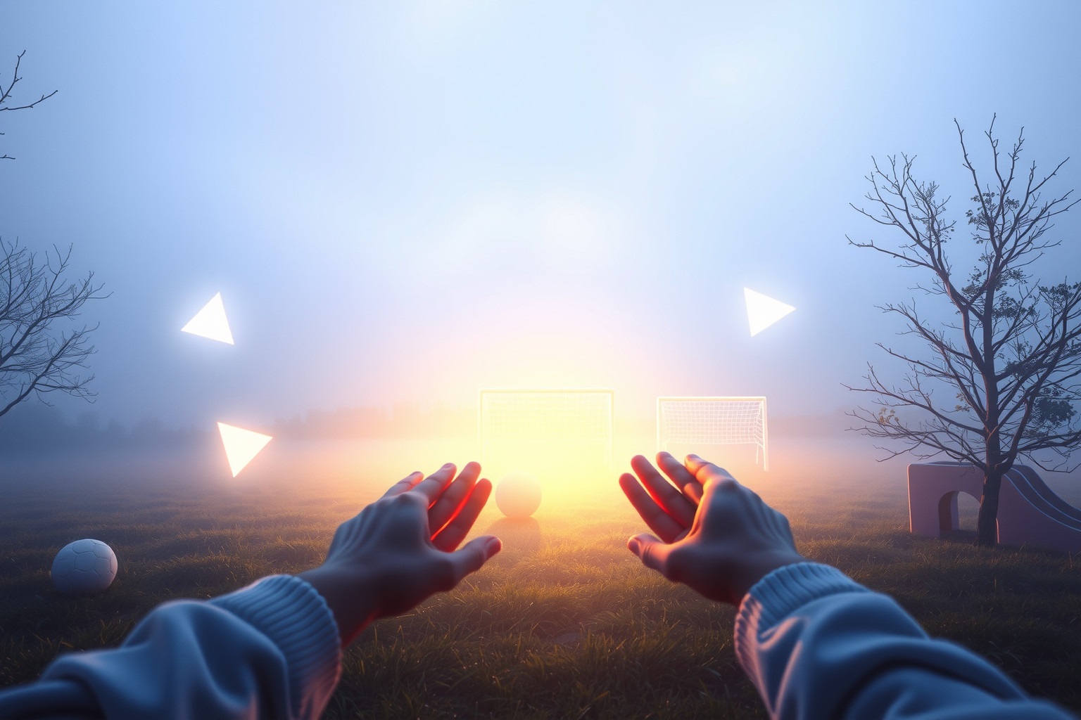 Sognare di costruire un campo da gioco indica nuovi progetti creativi.