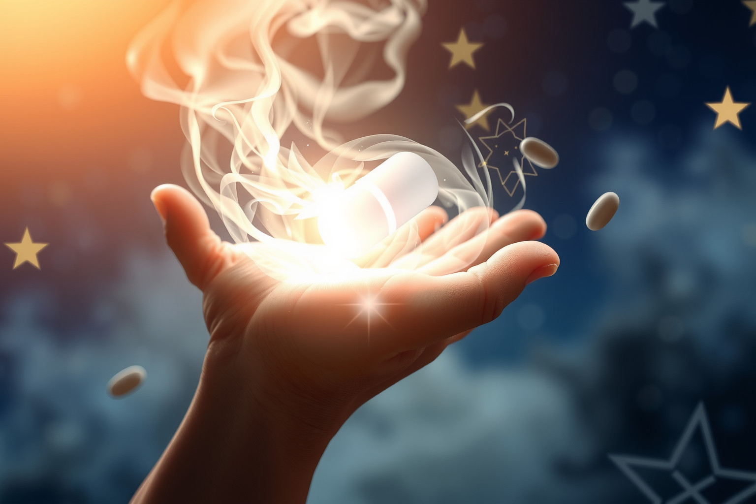 Sognare di creare una pillola simboleggia desiderio di controllo personale.
