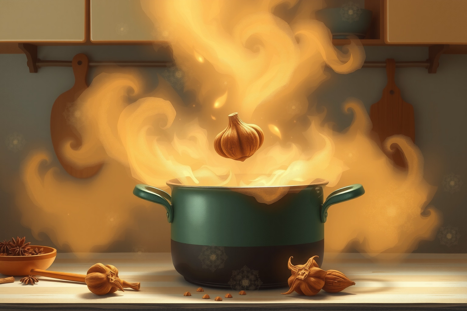 Sognare di cucinare con noce moscata simboleggia creatività e trasformazione.