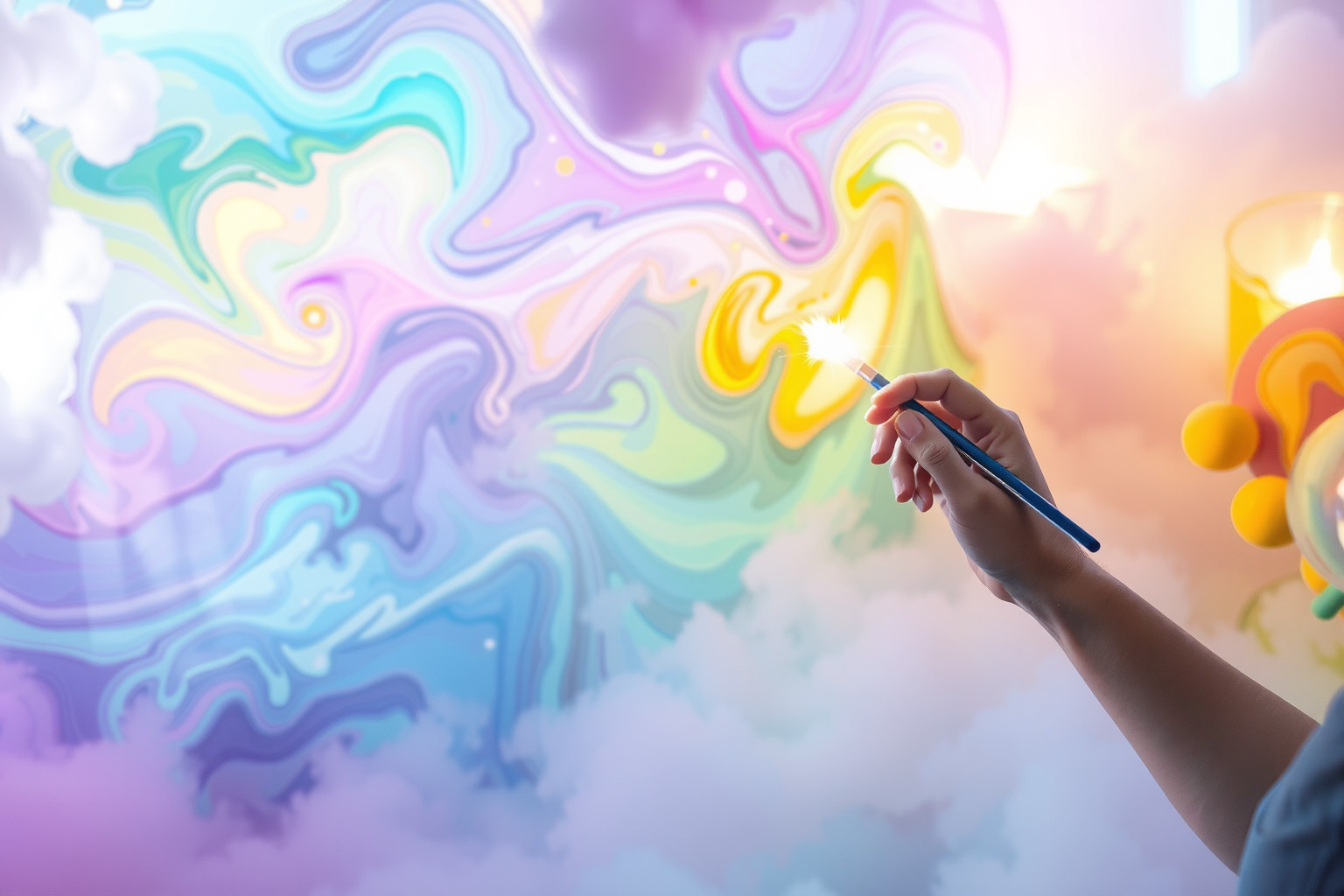 Sognare colori vivaci a scuola riflette creatività e nuova energia.