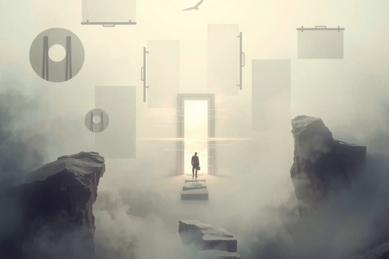 Sognare di emigrare riflette paura e desiderio di cambiamento profondo.