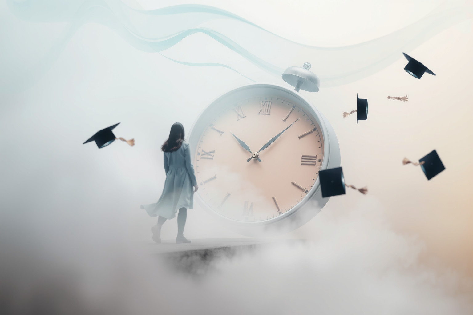 Sognare ritardi alla festa di laurea riflette insicurezza personale nascosta.