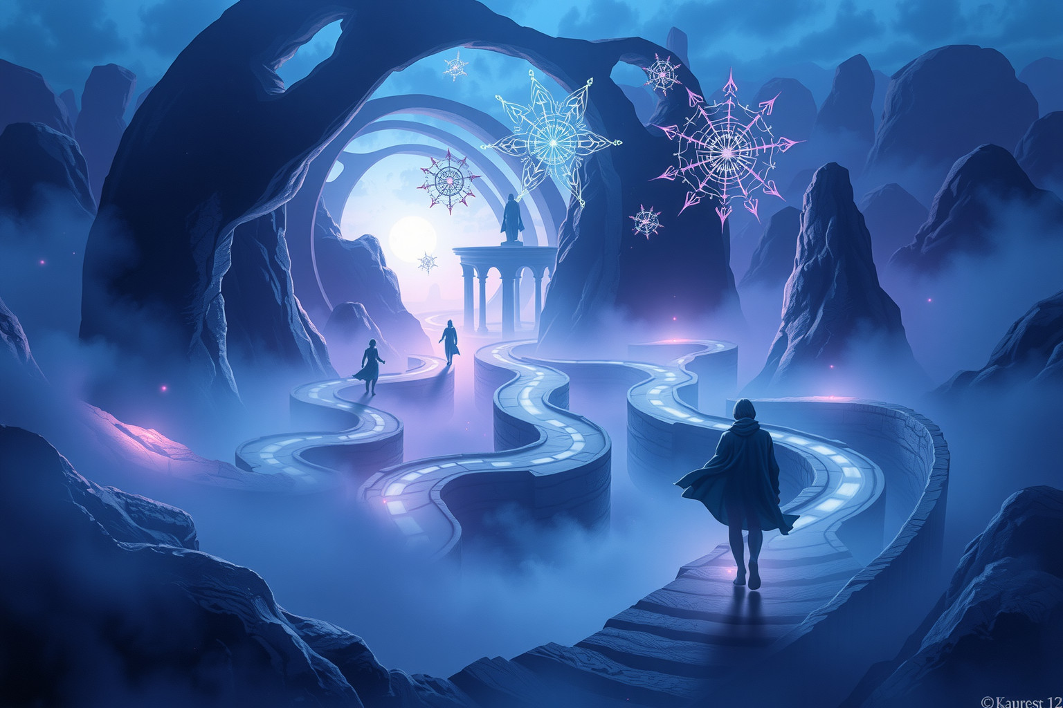 Sognare labirinto senza uscita rappresenta confusioni e scelte bloccate.