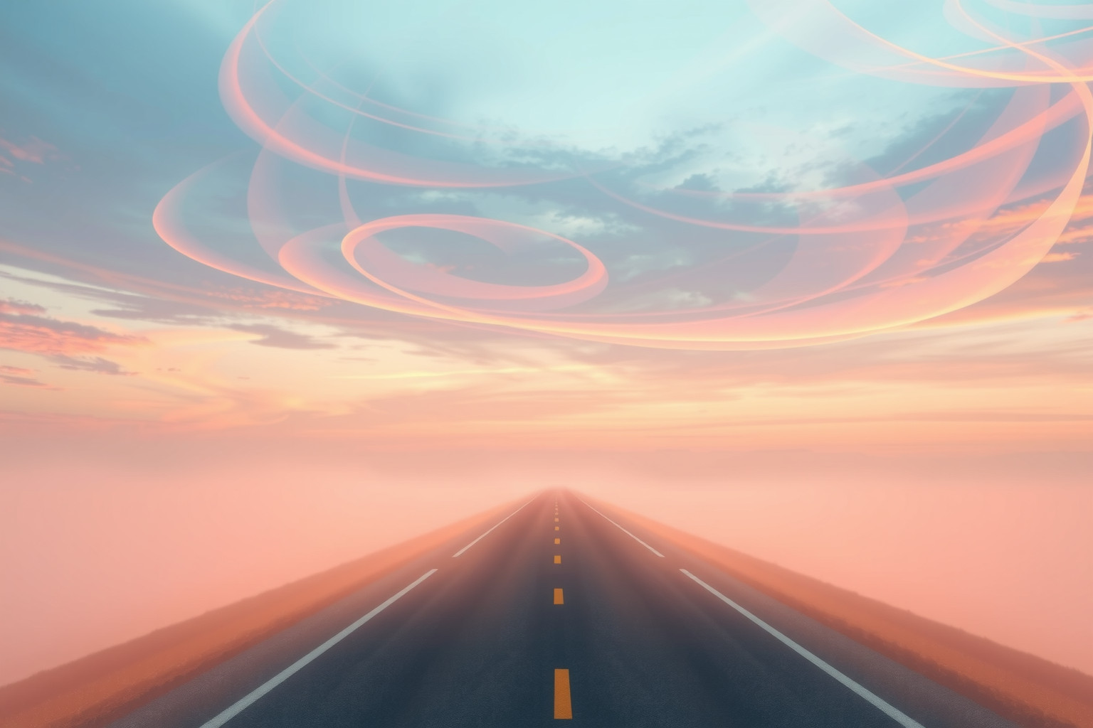 Guidare dritto simboleggia chiarezza e decisione nella vita.