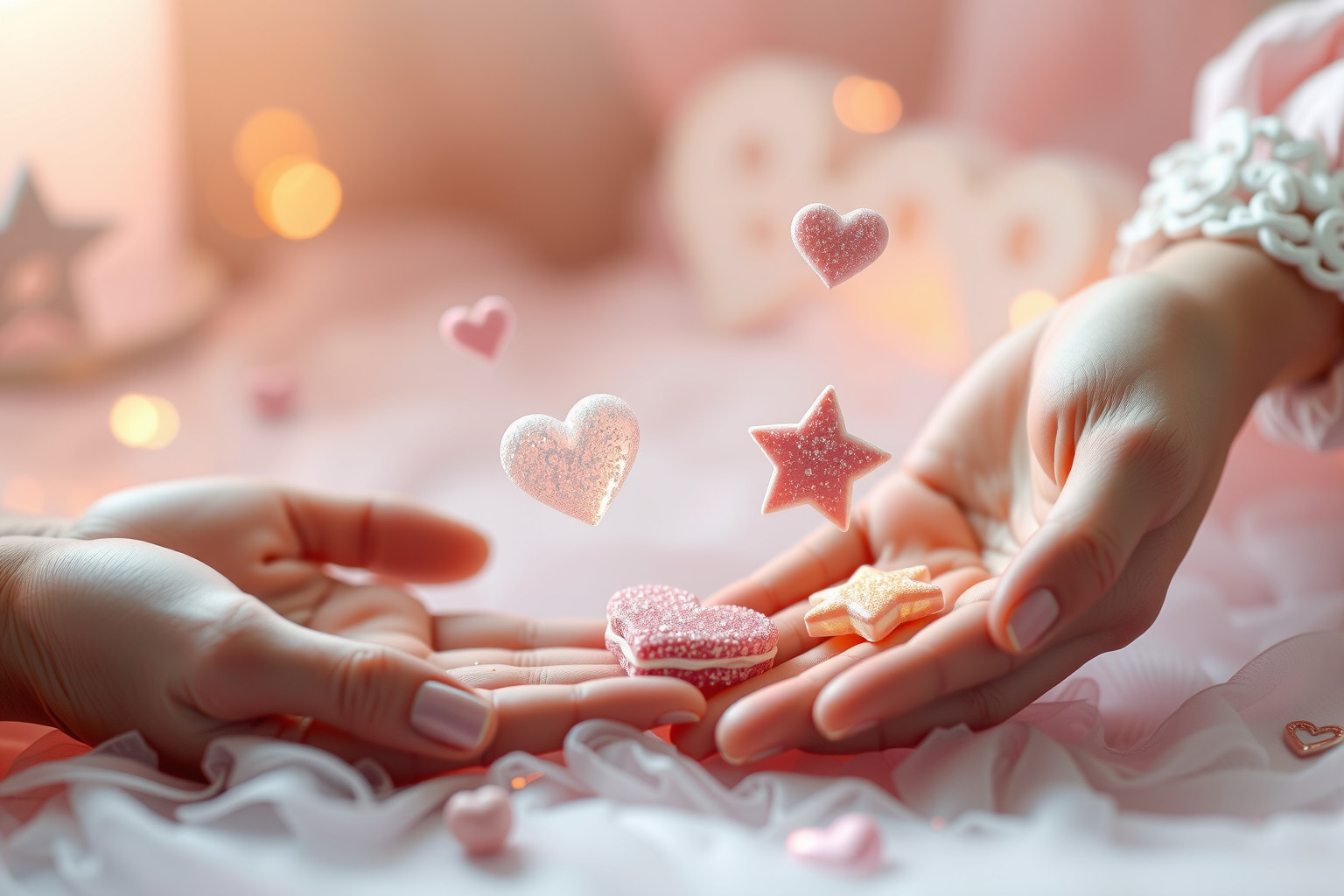 Sognare dolci simboleggia amore, affetto e dolcezza intensa.