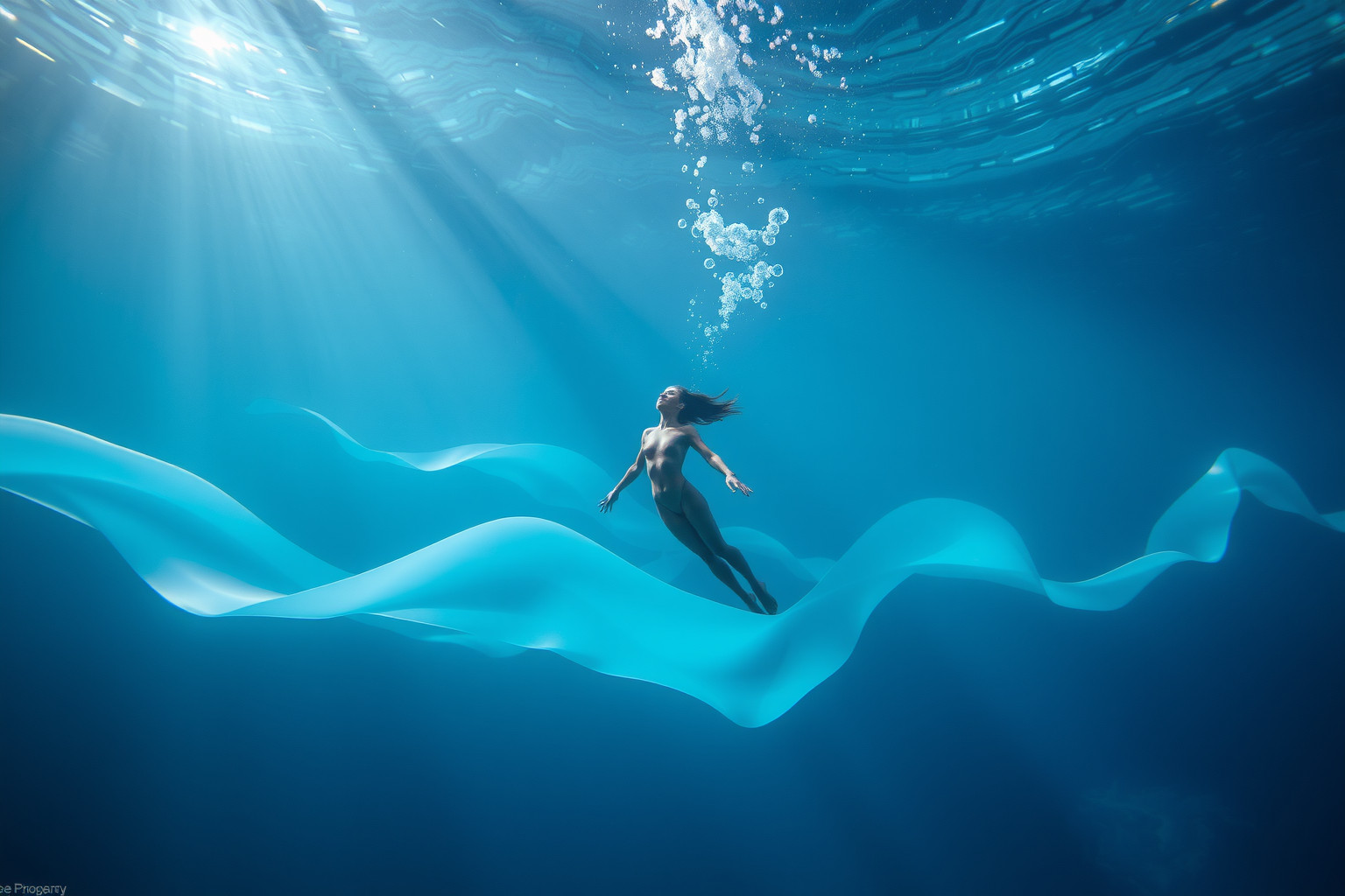 Sognare immersioni senza muta simboleggia libertà e coraggio.