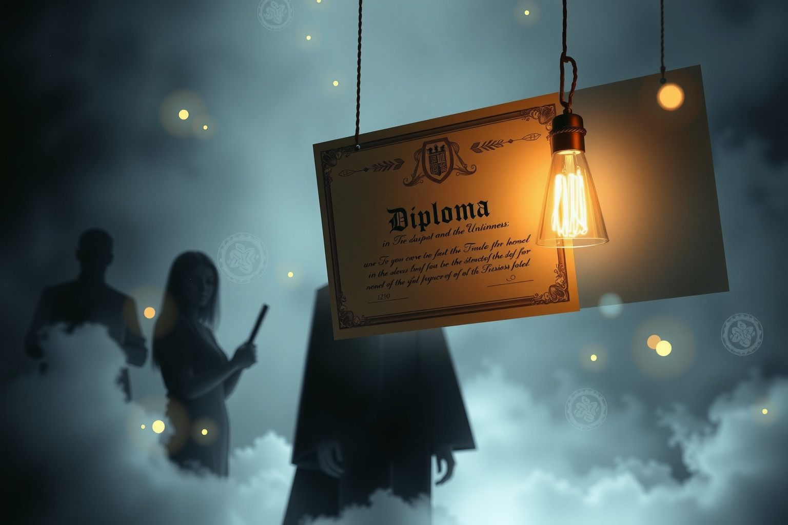 Sognare di non meritare un diploma riflette insicurezza e autocritica profonda.