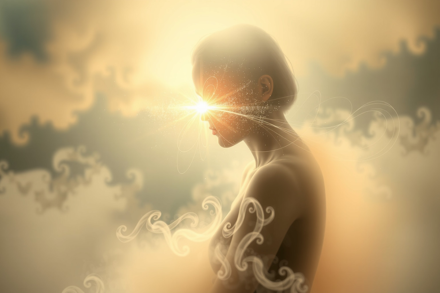 Sognare di perdere il terzo occhio segnala perdita di intuizione profonda.