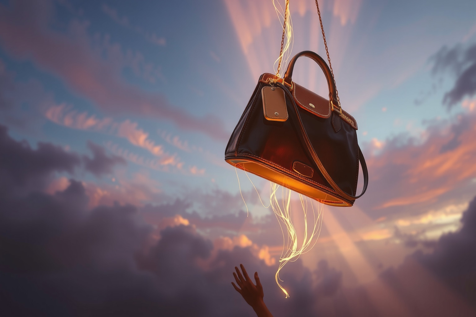 Sognare di perdere una borsa simboleggia ansia per responsabilità.