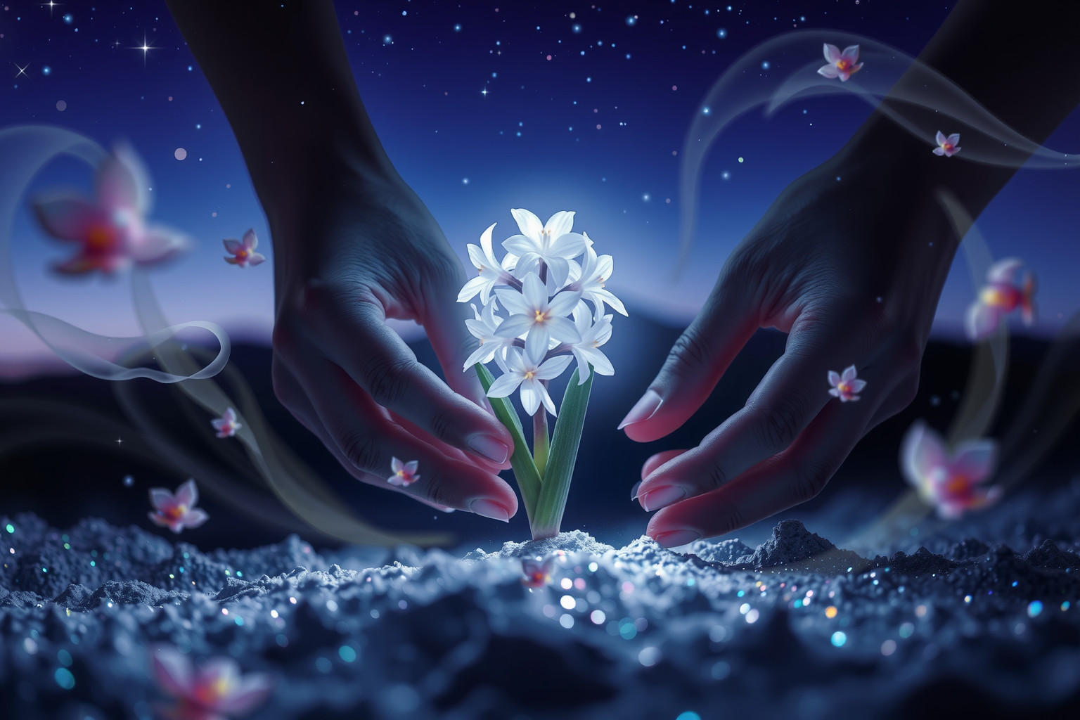 Sognare di piantare un giacinto simboleggia nuovi inizi e speranza.