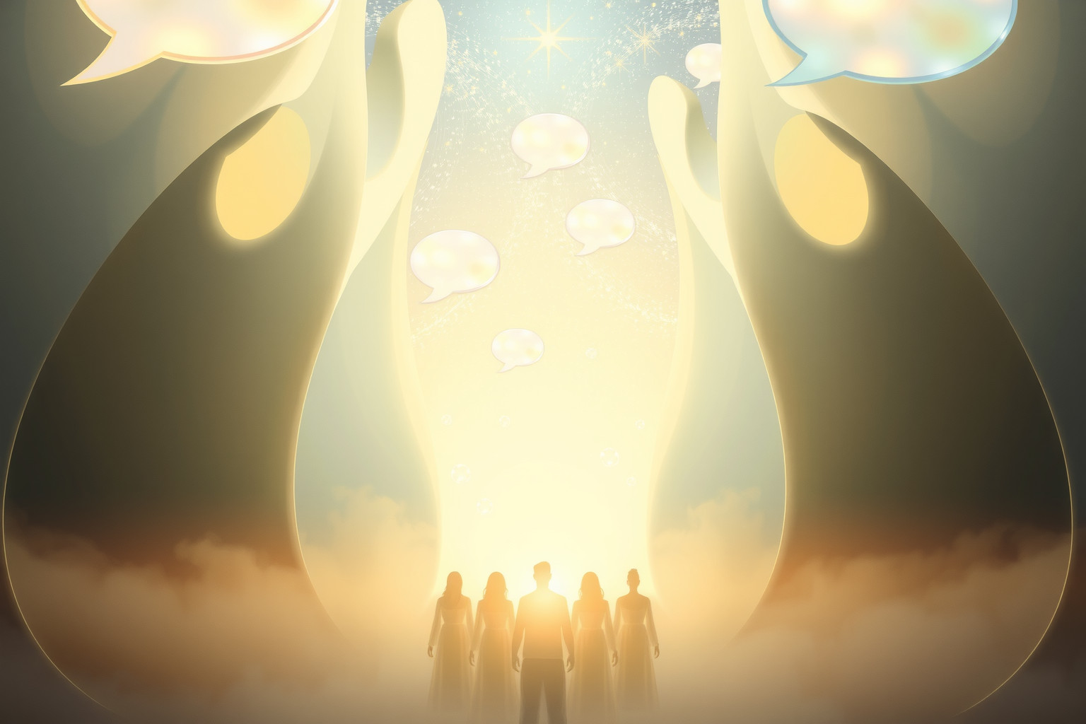 Sognare parole religiose indica ricerca di fede e spiritualità interiore.