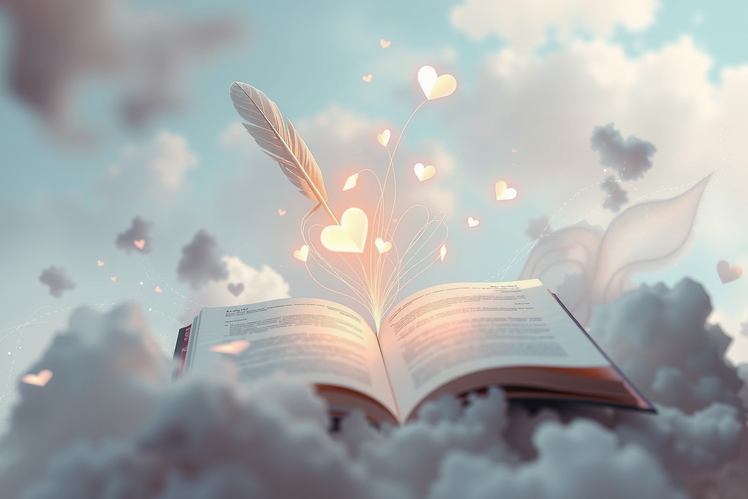 Sognare di scrivere un romanzo d’amore riflette desideri emotivi nascosti.