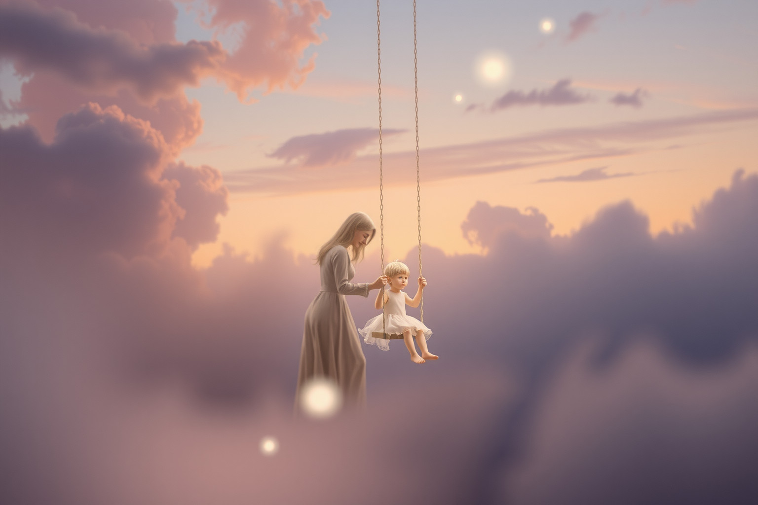 Sognare di spingere un bambino evoca dolci ricordi d'infanzia perduti.