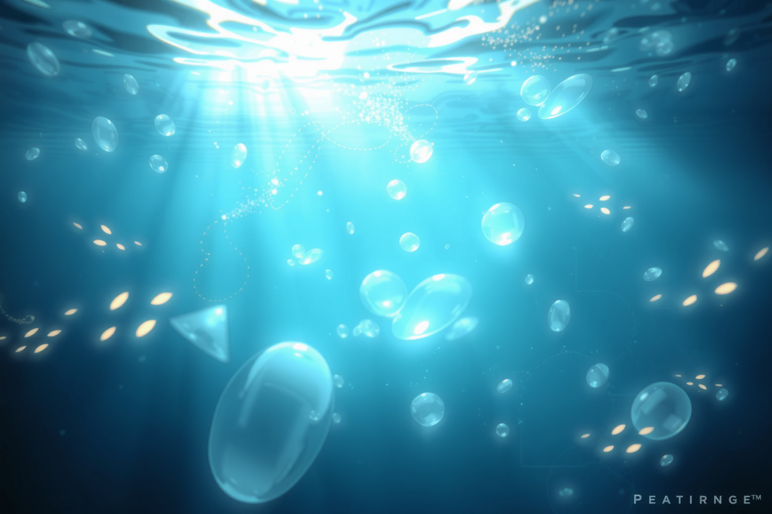 Sognare un tesoro sott'acqua simboleggia desideri nascosti profondi.