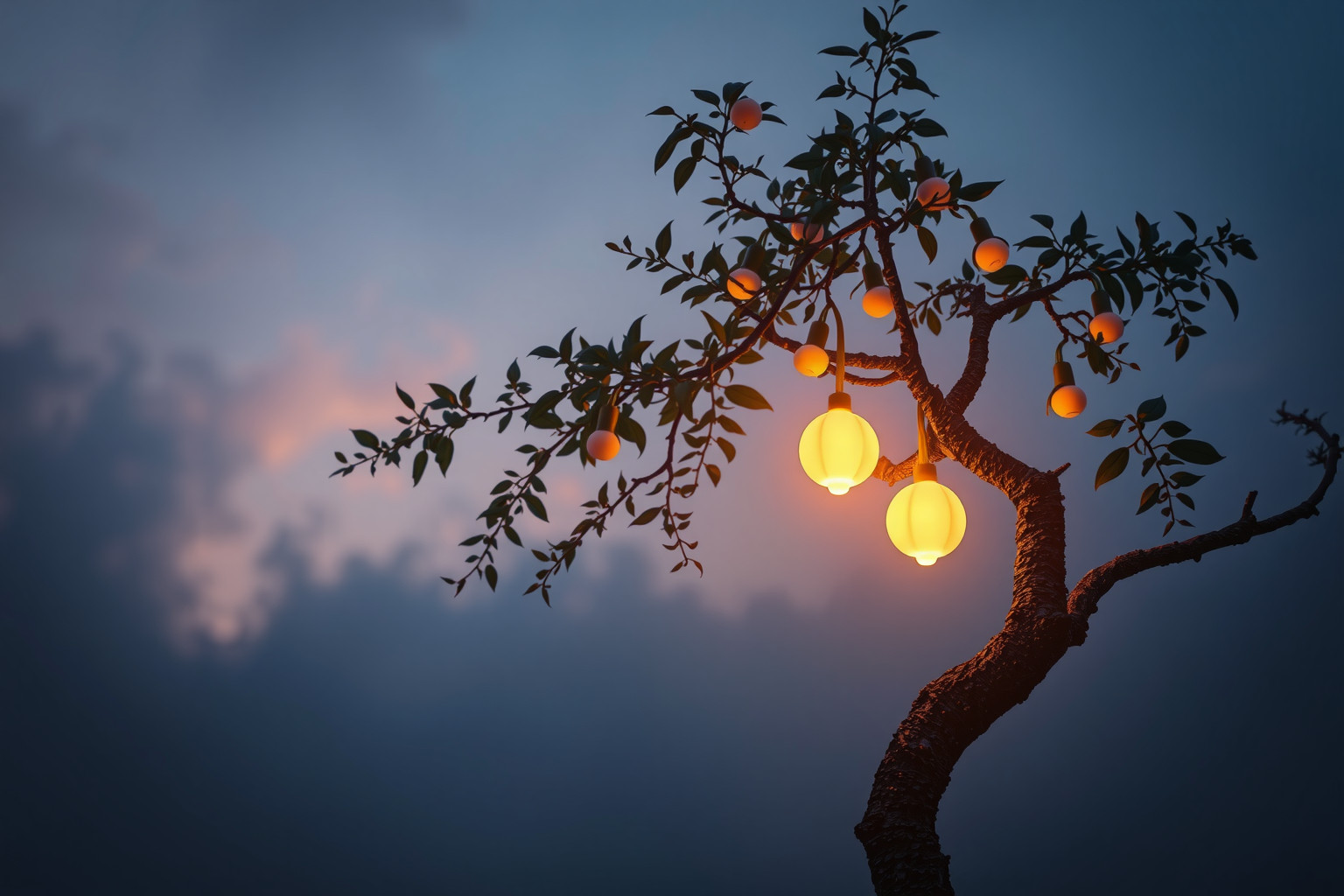 Sognare meletti paradiso su albero simboleggia felicità imminente.