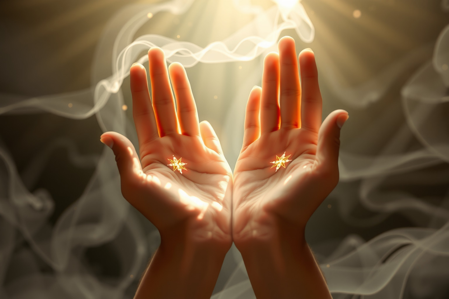 Sognare stimmate invita a ricevere aiuto spirituale inaspettato.