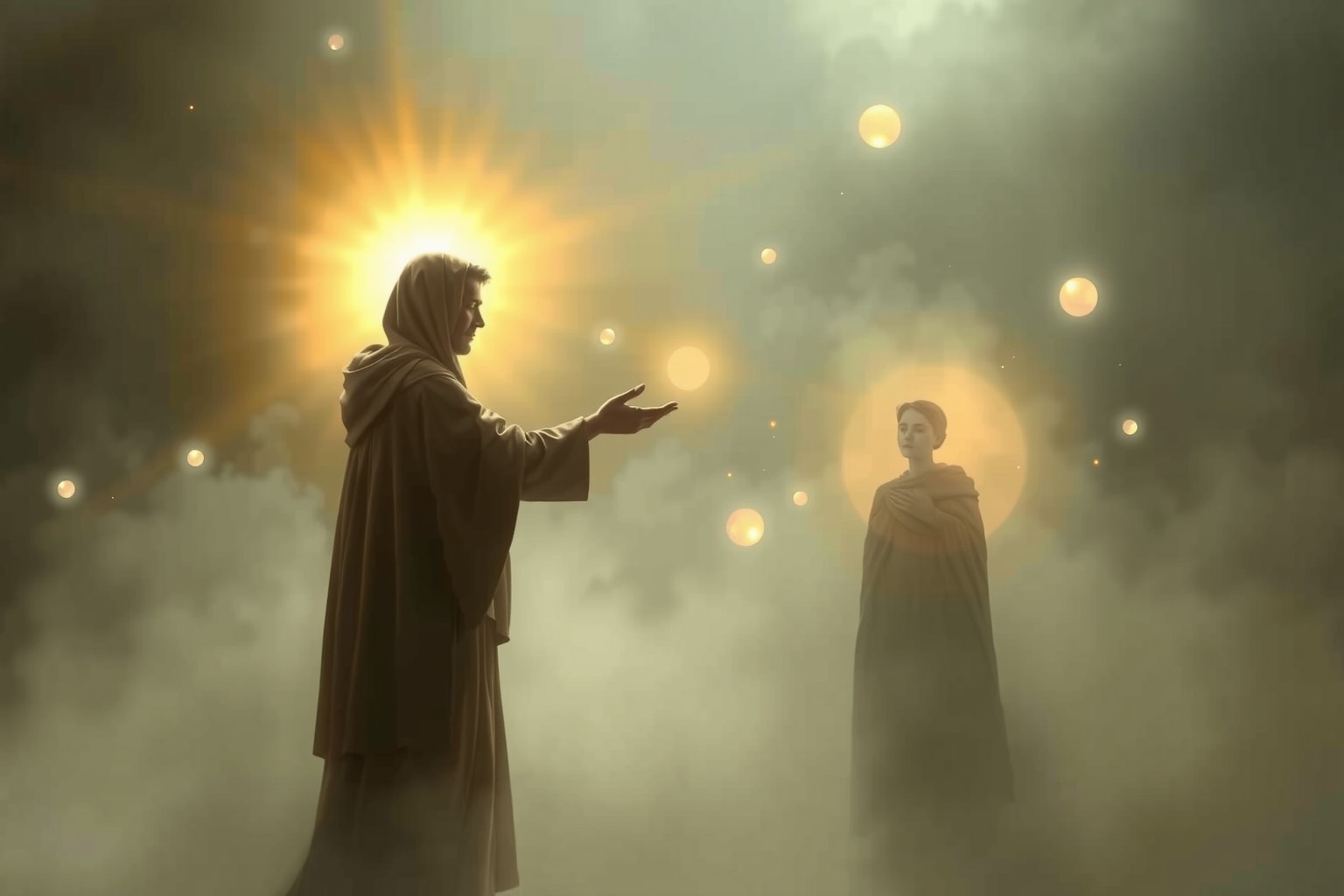 Sognare un abate che offre conforto simboleggia protezione spirituale.