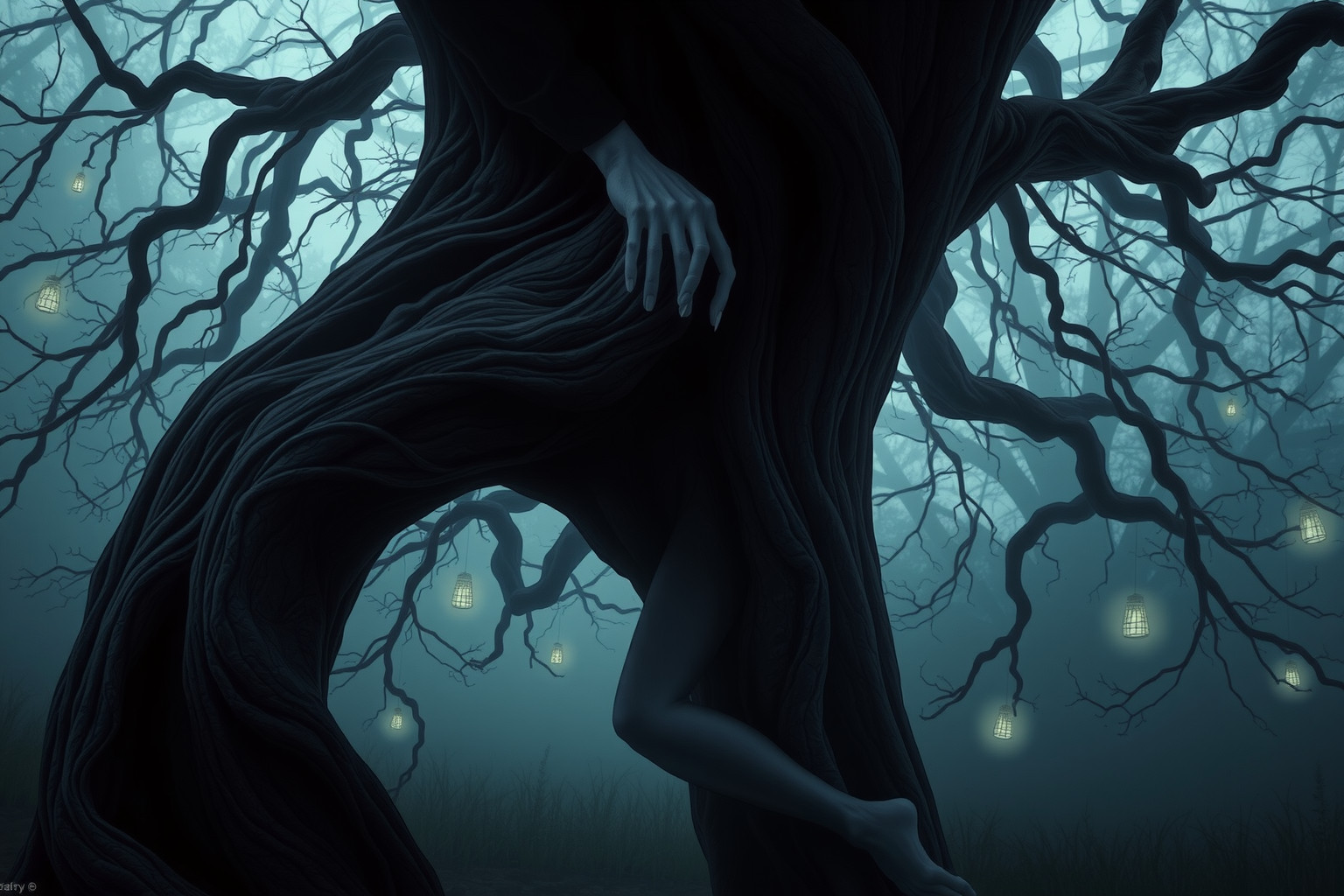 Sognare l'abbraccio dell'albero può riflettere paure interiori profonde.