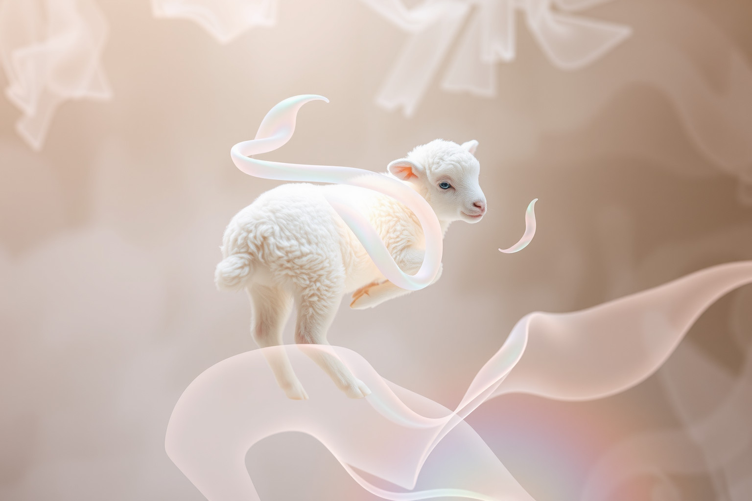 Sognare un agnello riflette innocenza e armonia nelle relazioni sociali.