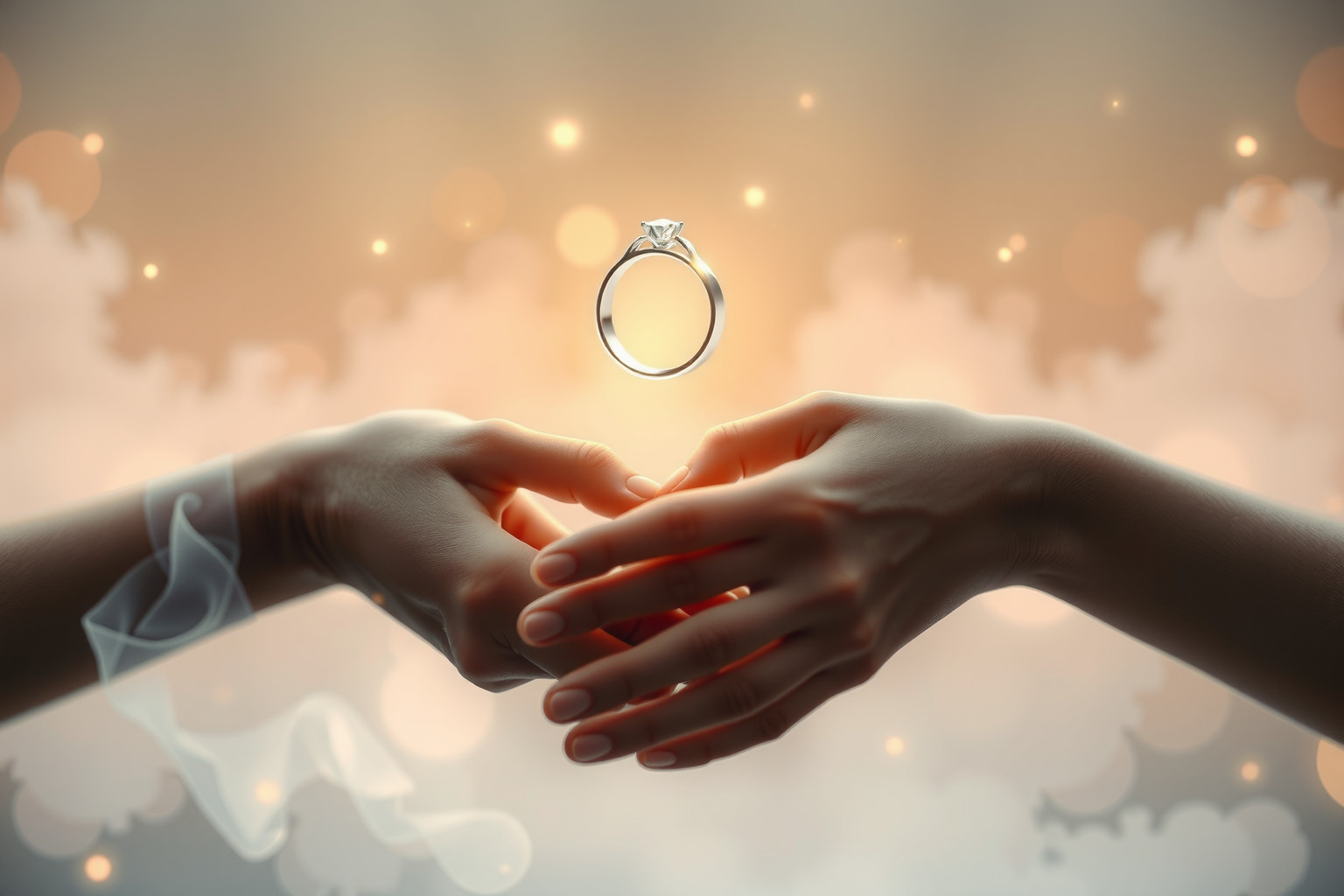 Sognare un anello per scoreggia simboleggia legami scherzosi affettuosi.