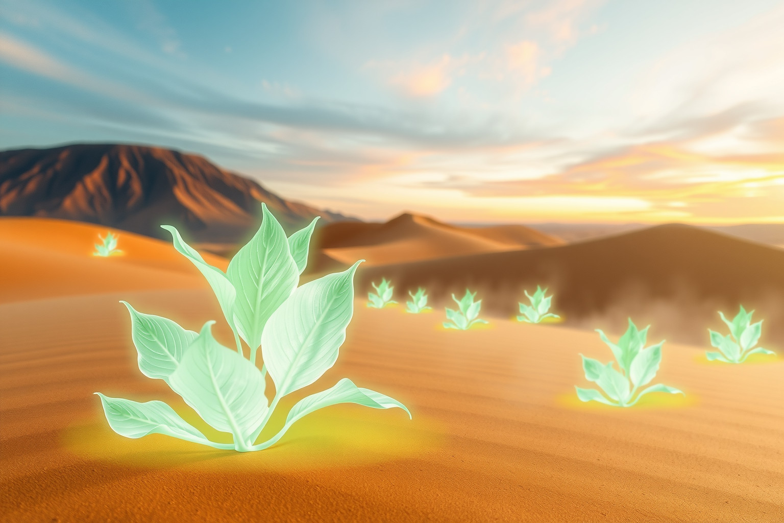 Sognare assenzio nordamericano in deserto simboleggia solitudine e resilienza.